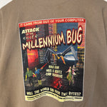 Vintage 2000 MILLENNIUM BUG Movie Poster Sweatshirt