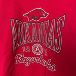 Vintage 90's ARKANSAS Razorbacks Varsity Sweatshirt