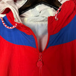 Vintage 1980's ADIDAS Colour Block Anorak Windbreaker Jacket