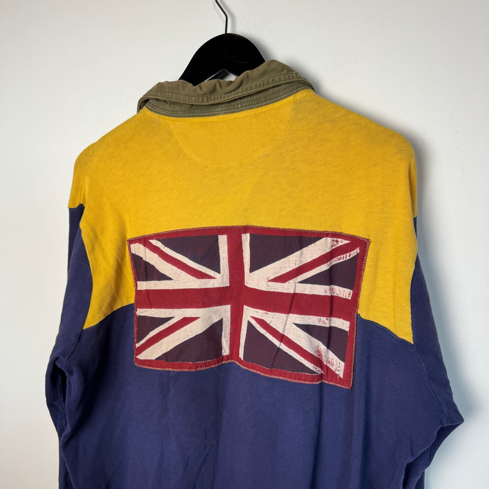 Vintage POLO Ralph Lauren 2nd Regiment Union Jack Rugby Sweatshirt