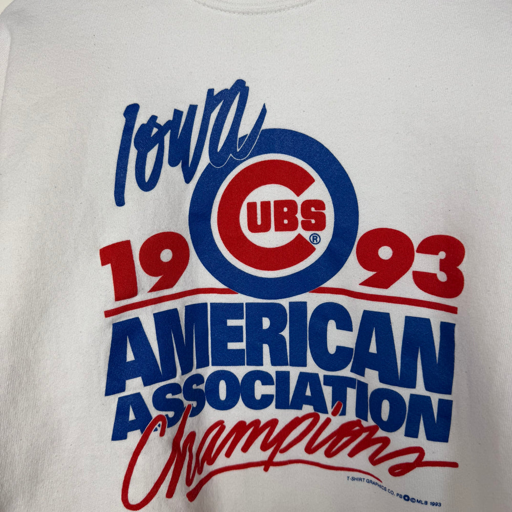 Vintage 90's MLB Iowa CUBS Minor League Sweatshirt