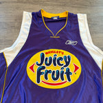 Vintage 2001 JUICY FRUIT Reebok Basketball Promo Jersey