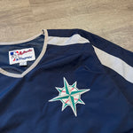 Vintage MLB Seattle MARINERS Short Sleeve Windbreaker Jacket