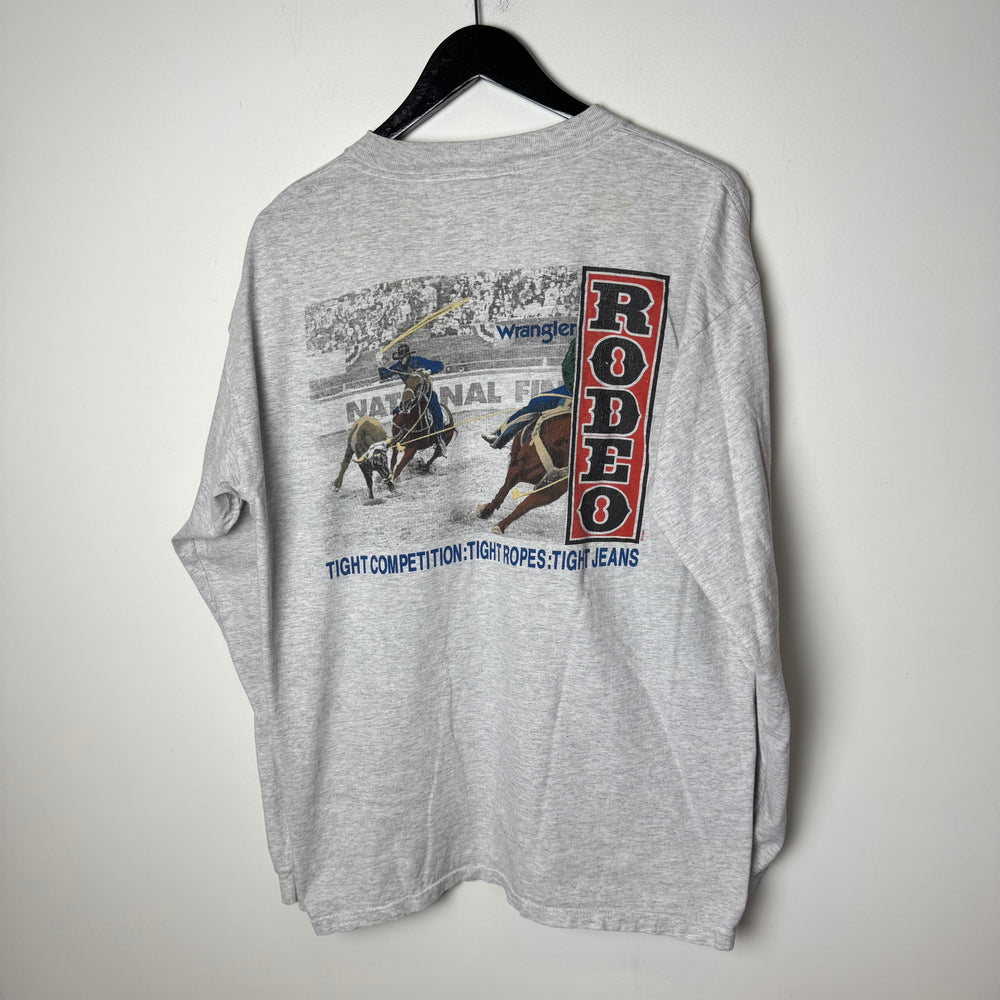 Vintage WRANGLER Rodeo Long Sleeve Tshirt