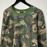 Vintage 1980's THERMO KING Camo Crewneck Sweatshirt