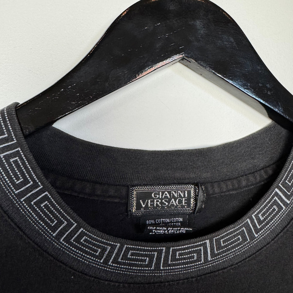 Vintage VERSACE Sport Ringer Tshirt
