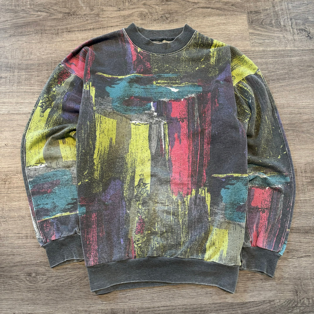 Vintage 90's ABSTRACT Patterned Sweatshirt