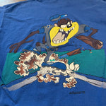 Vintage 90's LOONEY TUNES Taz Baseball Tshirt