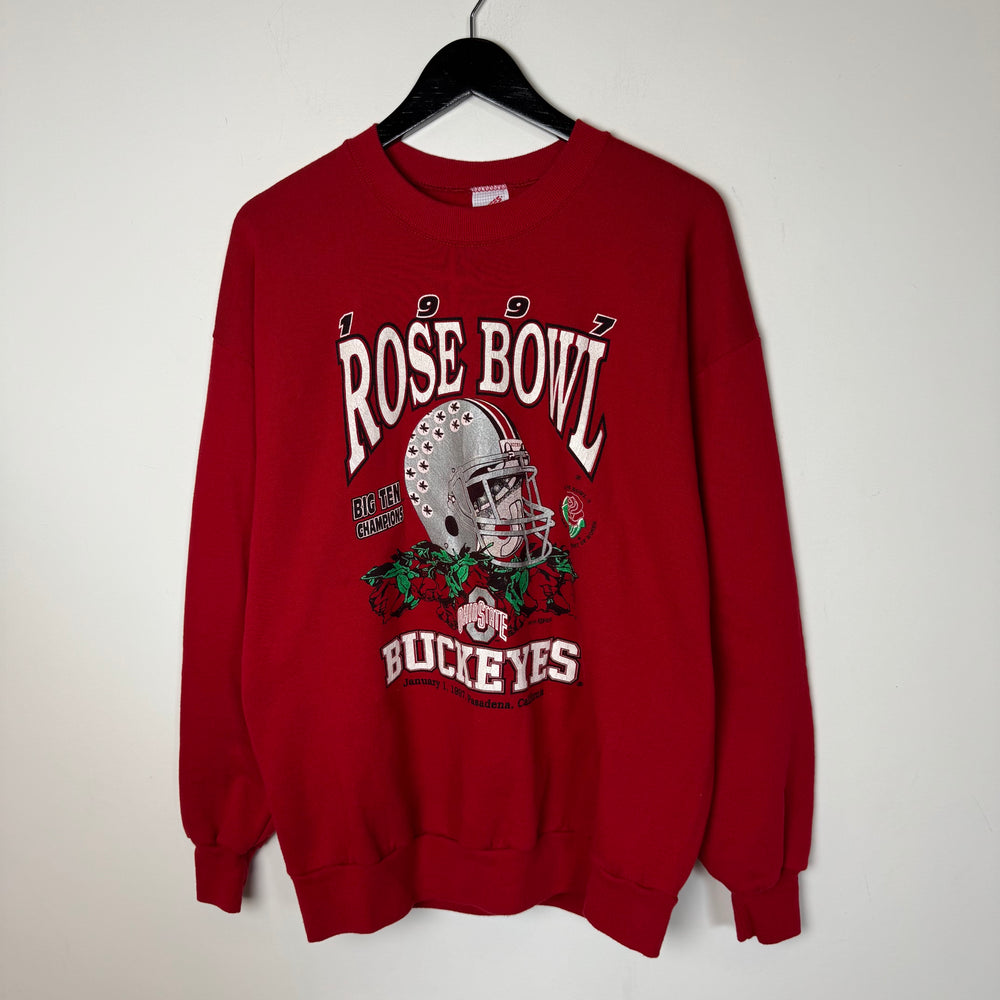 Vintage 1997 ROSE BOWL Buckeyes Varsity Sweatshirt