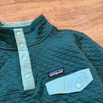 PATAGONIA Organic Cotton Quilted Snap T Sweater
