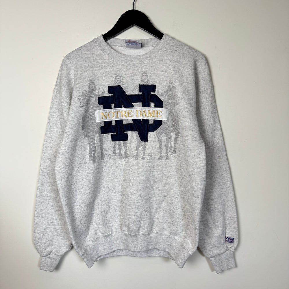 Vintage 90's University of NOTRE DAME Varsity Sweatshirt