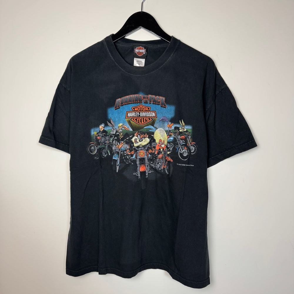 Vintage 2000 HARLEY DAVIDSON Looney Tunes Tshirt