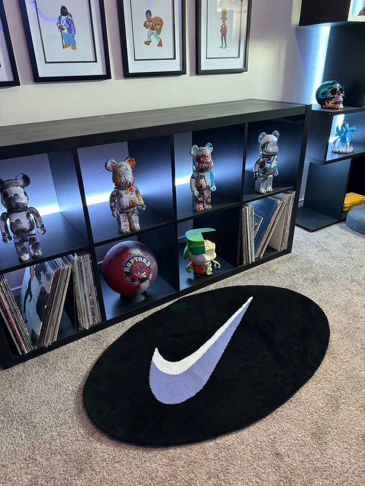 Custom Hand-Tufted Nike SWOOSH Area Rug