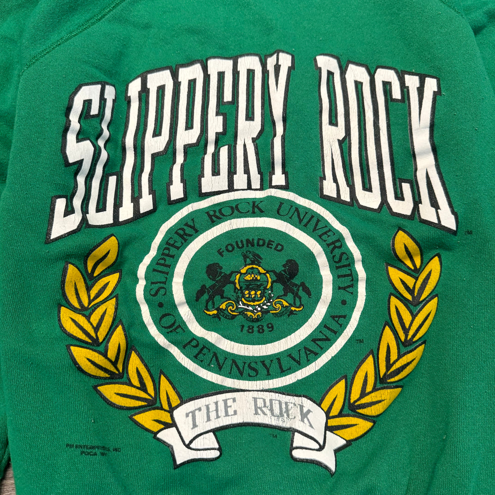 Vintage 90's SLIPPERY ROCK University Varsity Sweatshirt