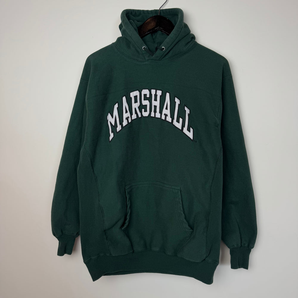 Vintage MARSHALL University Varsity Hoodie Sweatshirt