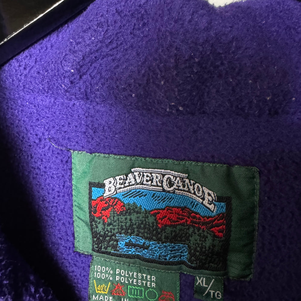 Vintage 90's BEAVER CANOE Fleece Jacket