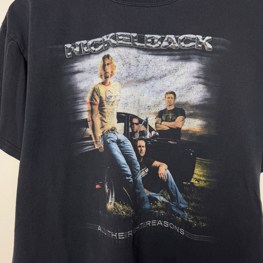 Vintage 2005 NICKELBACK All The Right Reasons Tour Tshirt