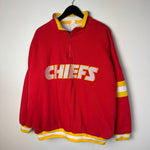 Vintage 90's NFL Kansas City CHIEFS 1/4 Zip Sweatshirt