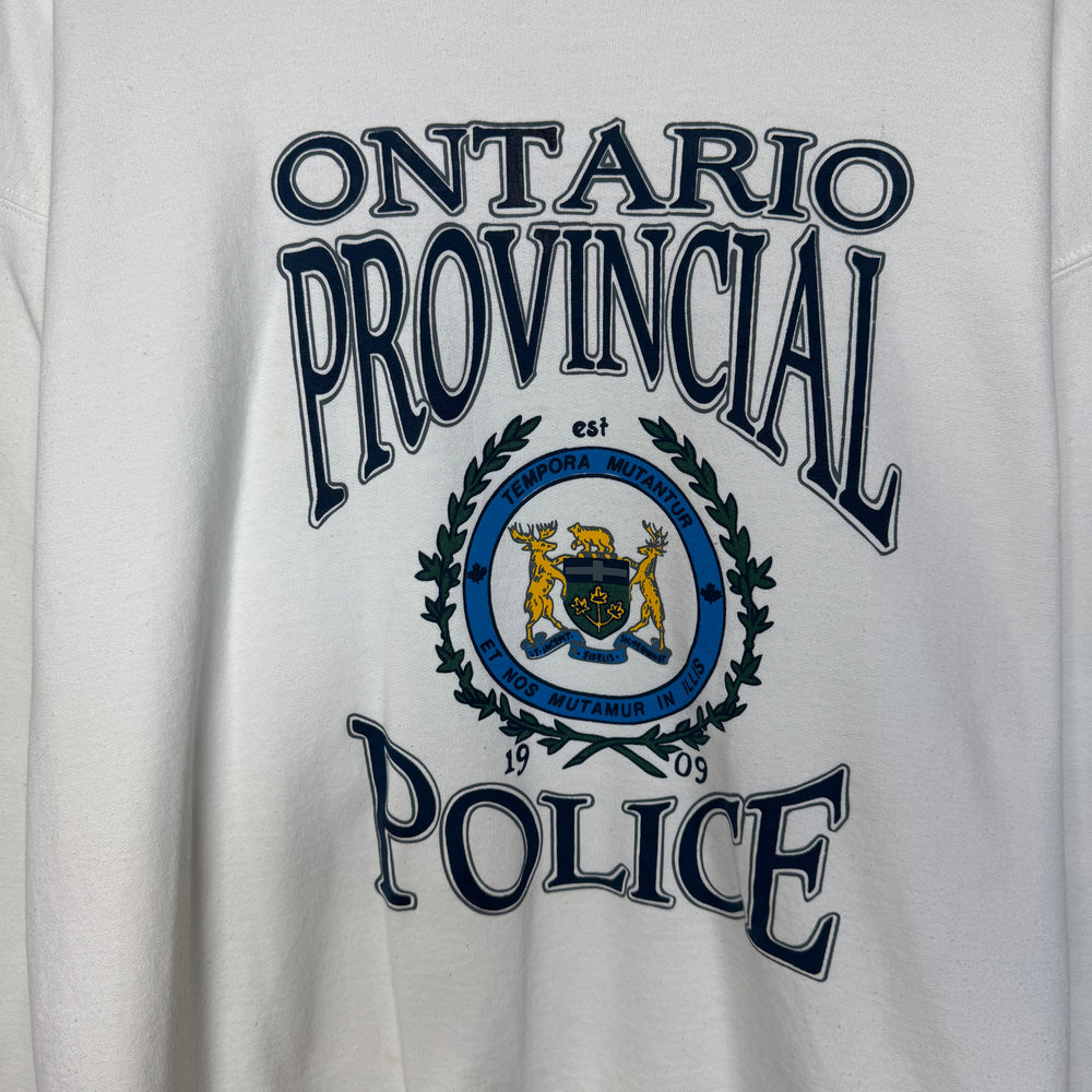 Vintage 90's ONTARIO PROVINCIAL POLICE Sweatshirt