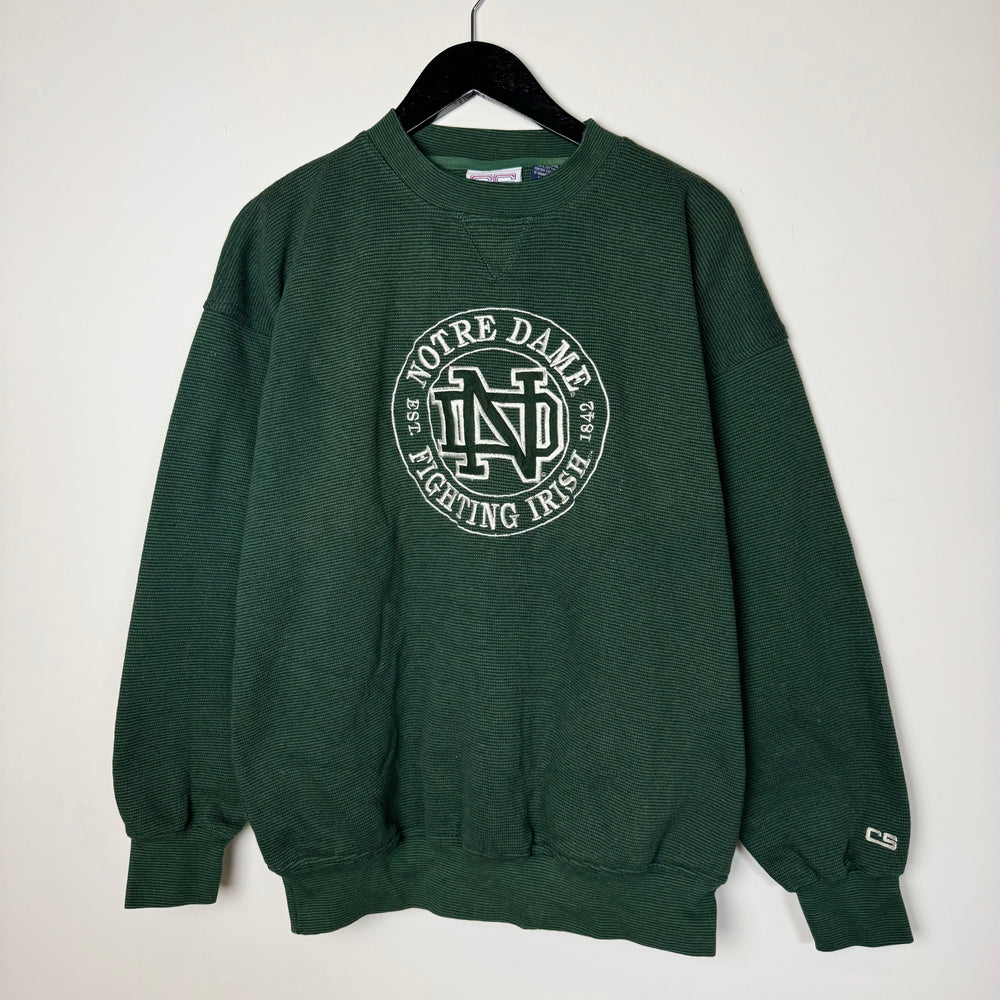 Vintage 90's University of NOTRE DAME Varsity Sweatshirt