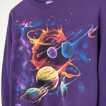 Vintage 90's SOLAR SYSTEM Planets Sweatshirt