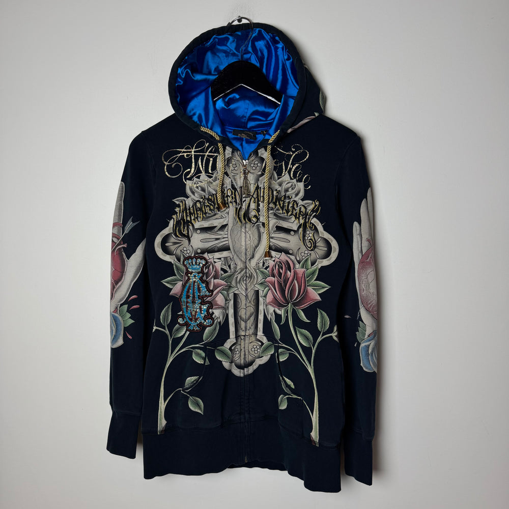 Vintage Y2K 2000's CHRISTIAN AUDIGIER Hoodie Sweatshirt