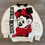 Vintage 90's DISNEY Minnie Mouse Collared Sweatshirt