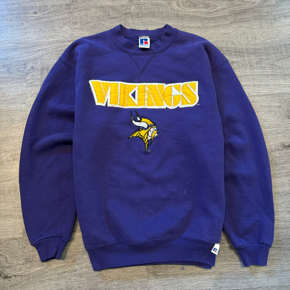 Vintage 90's NFL Minnesota VIKINGS Russell Athletic Sweatshirt