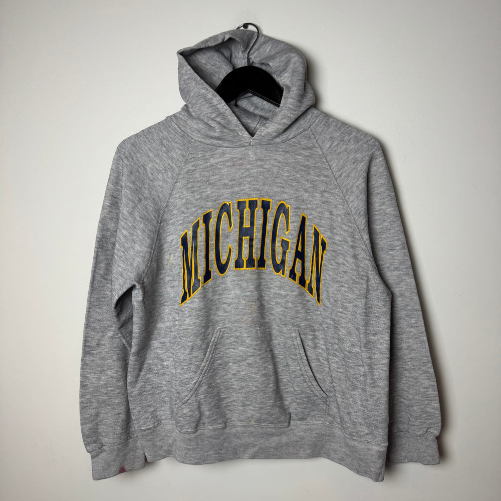 Vintage 1980's University of MICHIGAN Varsity Hoodie Sweatshirt