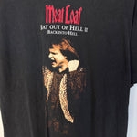 Vintage 90's MEAT LOAF Bat Out Of Hell Band Tshirt