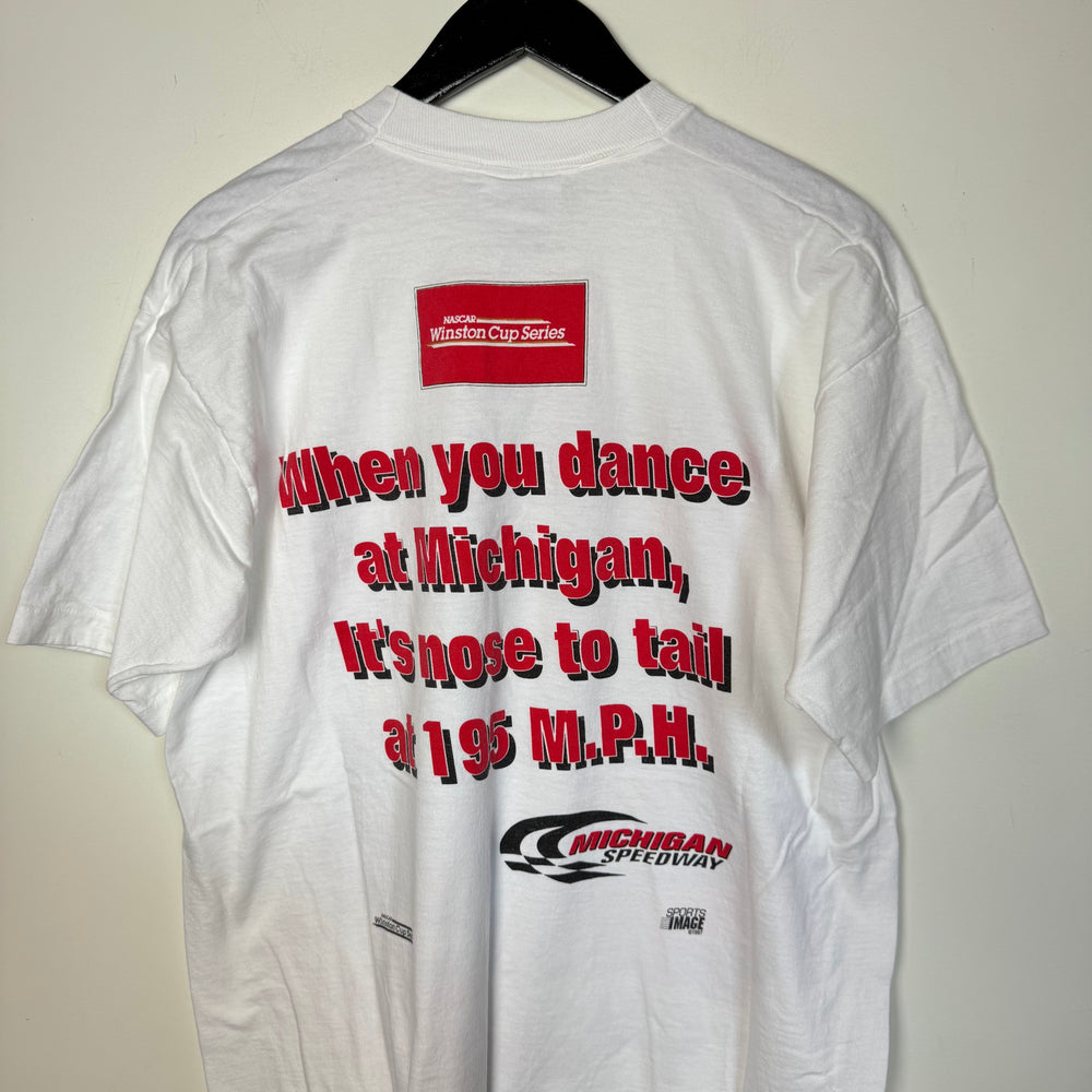 Vintage 90's NASCAR Racing MILLER Beer Tshirt