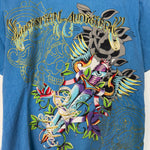 Vintage Y2K Christian Audigier Tattoo Graphic Tshirt