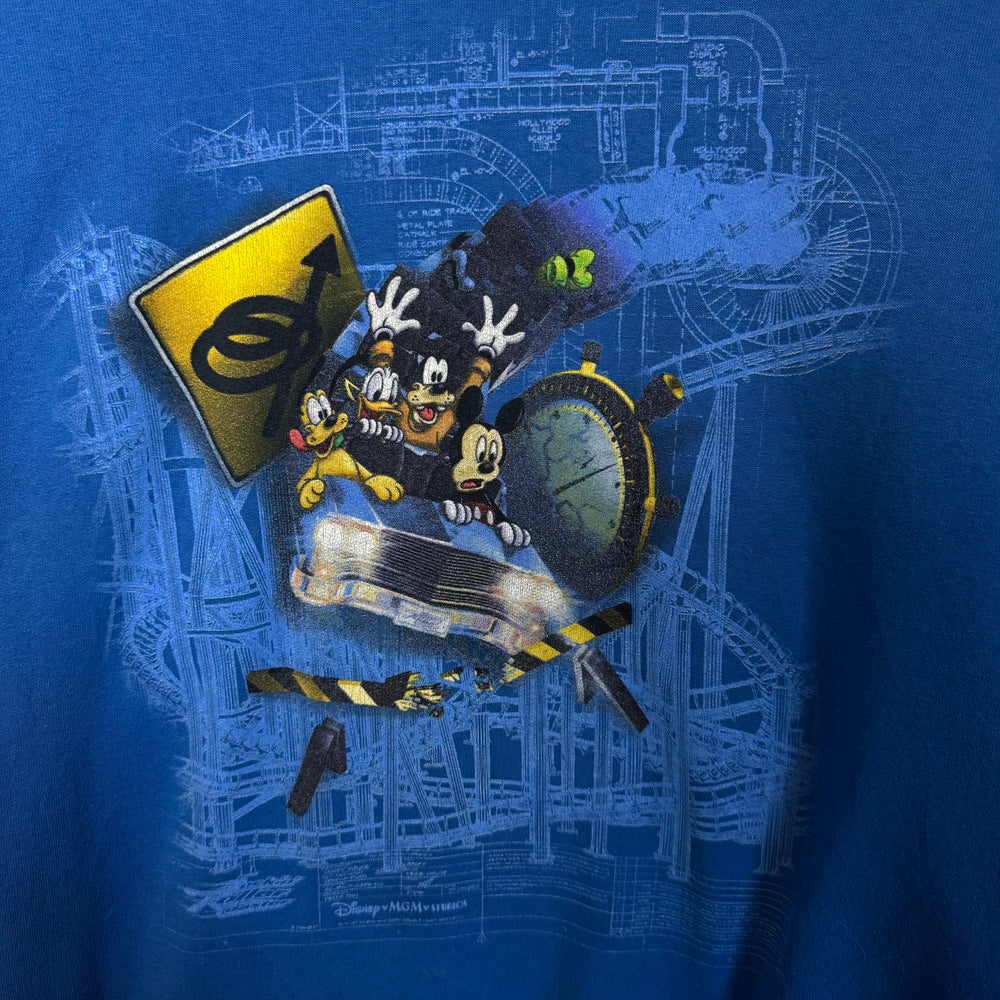 Vintage 90's DISNEY Roller Coaster Sweatshirt