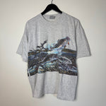 Vintage 90's FISHING "Hot Spot" Wildlife Tshirt