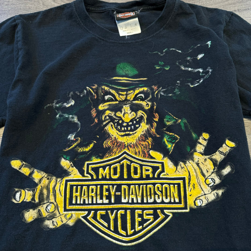 HARLEY DAVIDSON Irish Leprechaun Tshirt