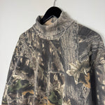 Vintage Real Tree CAMO Turtleneck Sweatshirt Jerzees