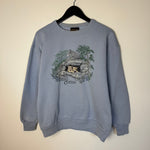 Vintage 90's Canadian Marshlands WOLF Wildlife Sweatshirt