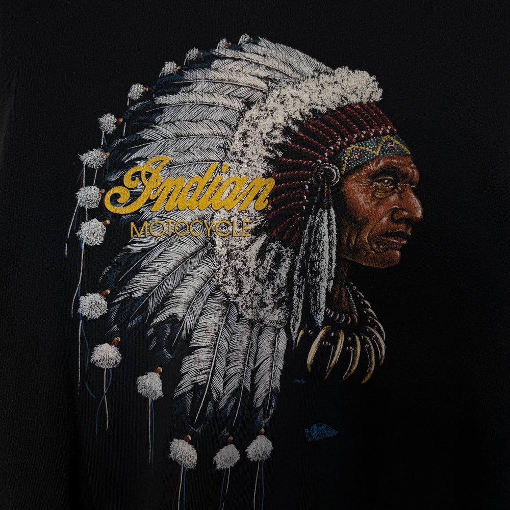 Vintage 90's INDIAN MOTORCYCLES Sweatshirt