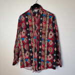 Vintage 90's WRANGLER Jeans Western Collared Shirt