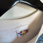 Vintage 1996 SPACE JAM Looney Tunes TAZ All Over Print Sweatshirt