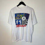 Vintage 90's FORMULA ONE Racing F1 Mercedes BENZ Tshirt