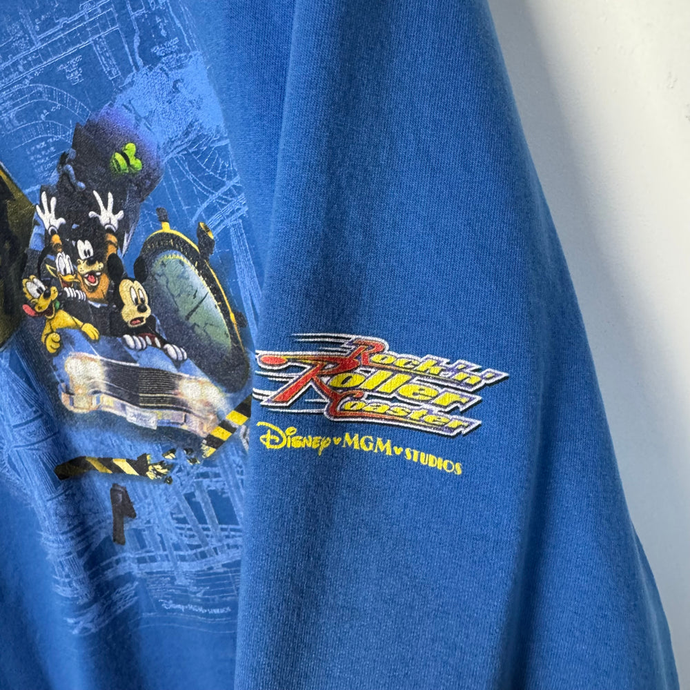 Vintage 90's DISNEY Roller Coaster Sweatshirt