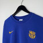 NIKE FCB Barcelona Soccer Crewneck Sweatshirt