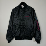 Vintage 1980's CHEVROLET Heartbeat of America Satin Bomber Jacket