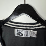 Vintage 90's FRONTLINE Chrome Cavalier Knit Cardigan Sweater