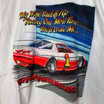 Vintage 90's RACING Wife Comedy Tshirt