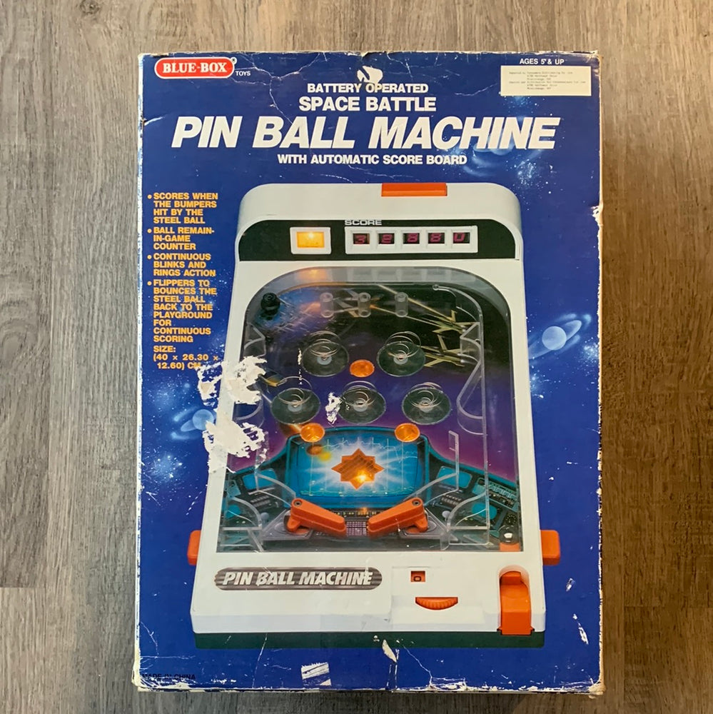 Vintage Space Battle Pinball Machine