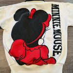 Vintage 90's DISNEY Minnie Mouse Collared Sweatshirt