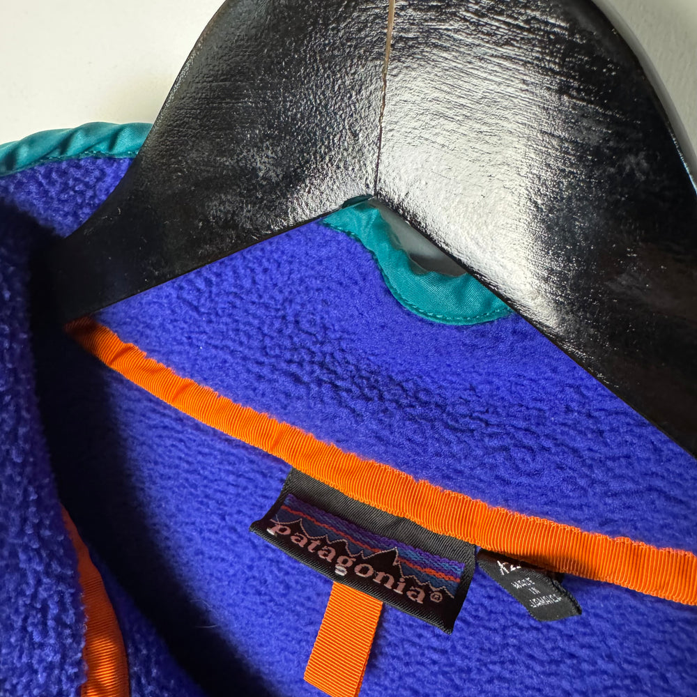 Vintage 90's PATAGONIA Fleece Snap T Sweater