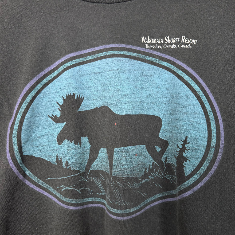 Vintage 90's MOOSE Wildlife Sweatshirt